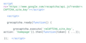 Google reCAPTCHA v3 Google reCAPTCHA v3